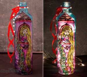 glass bottle